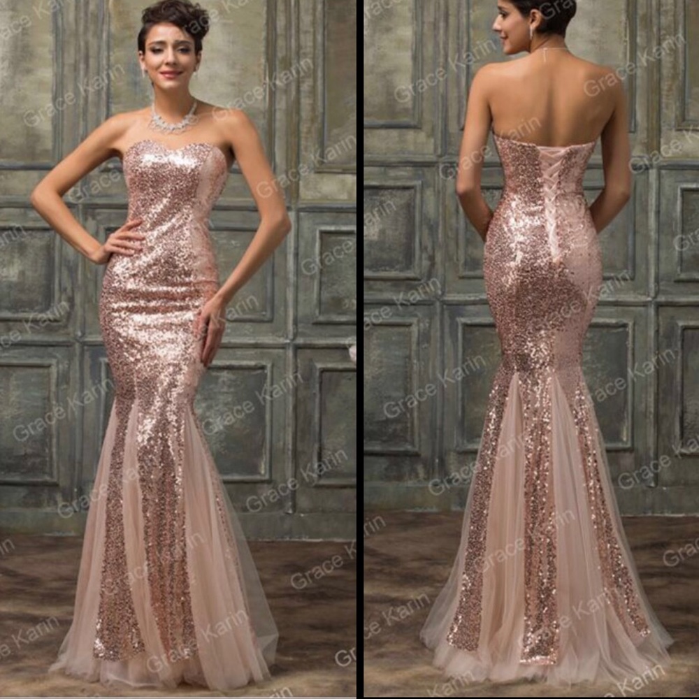 Grace Karin Sequin Dress